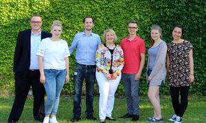 Delegation der Jusos Pforzheim/Enzkreis mit Leon Hahn, dem neuen Juso Landesvorsitzenden und Katja Mast MdB